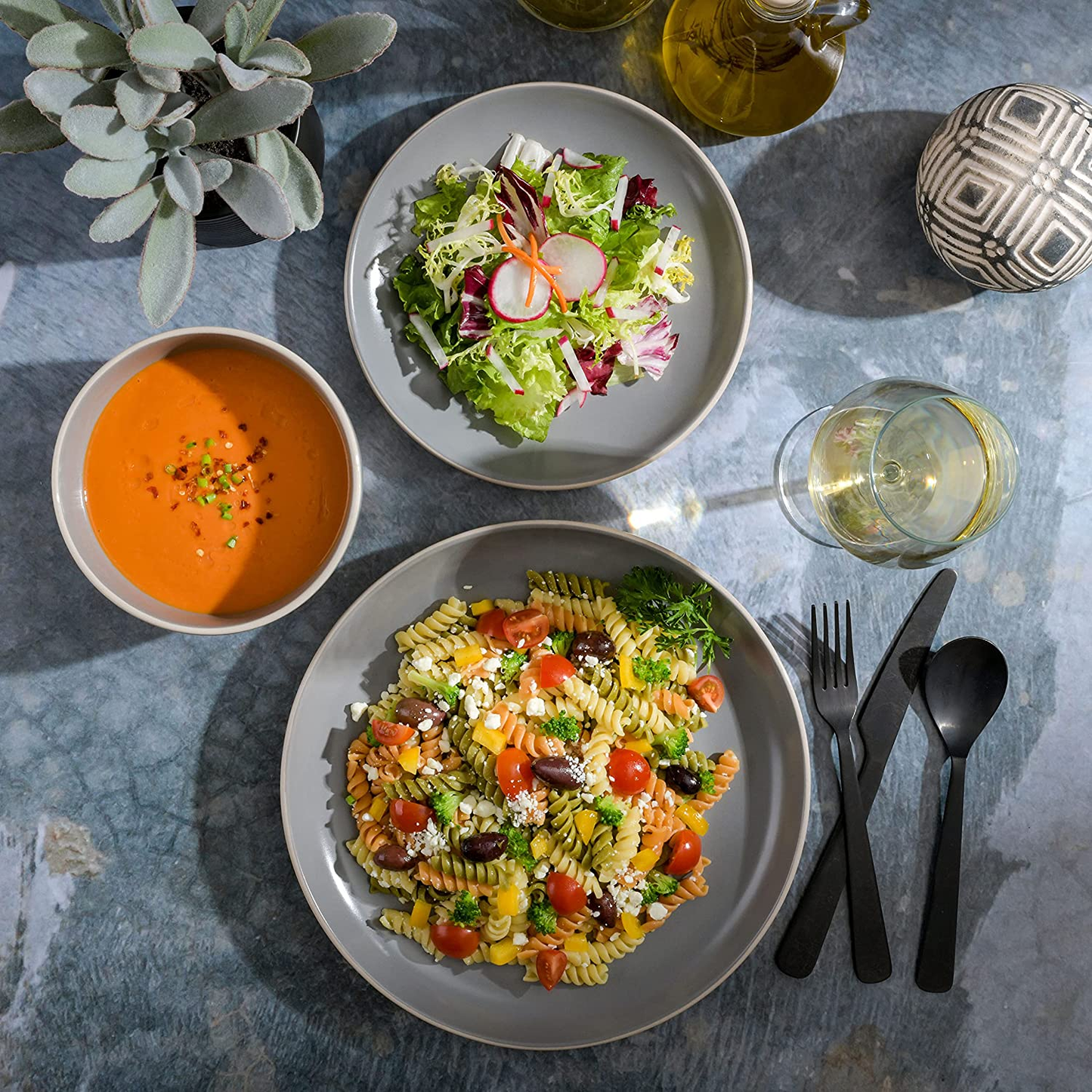 Vajilla Better Homes & Gardens Rockaway