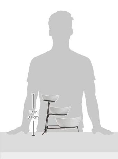 Juego de Mesa Gracious Dining 3 Niveles - Vascella