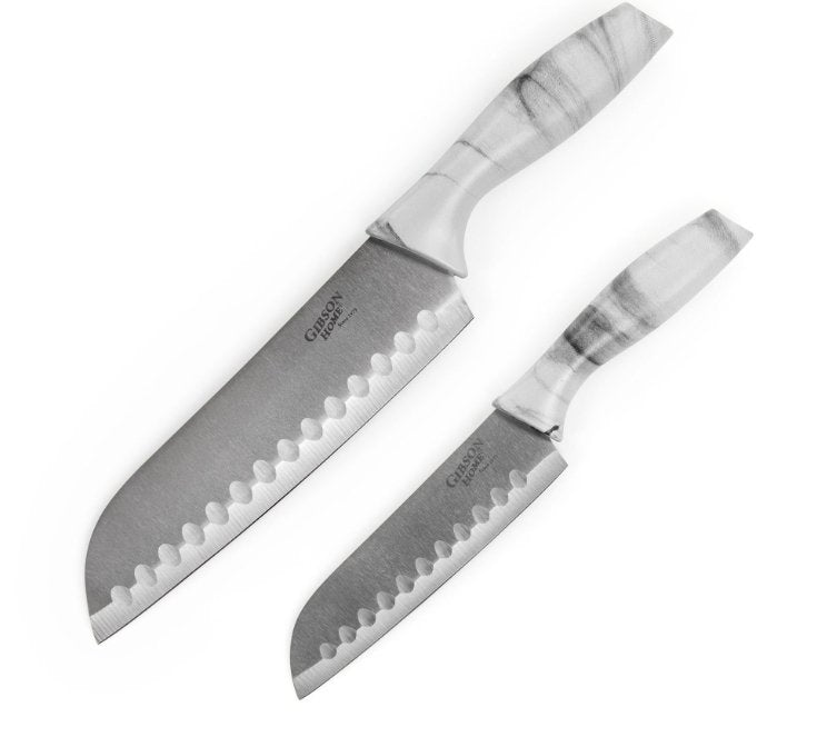 Tabla para Cortar y Cuchillos Gibson Mármol - Vascella