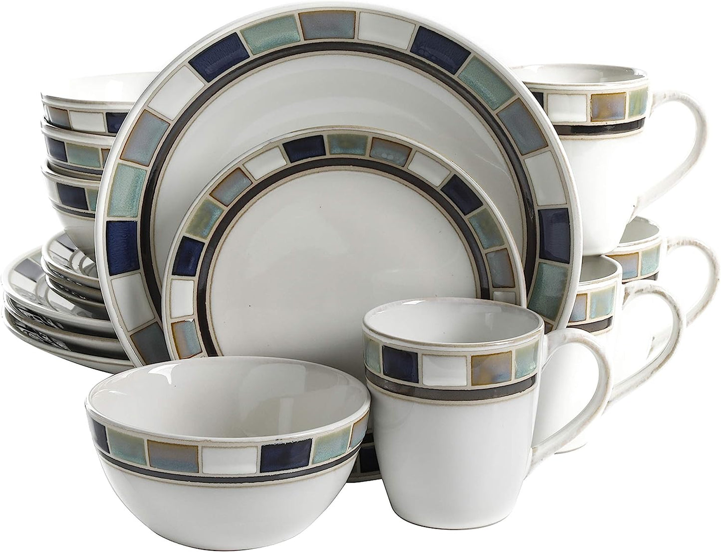 Vajilla Gibson CasaBlanca - Vascella