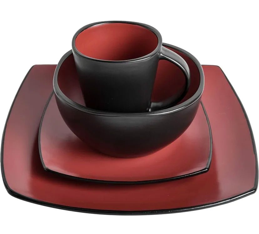 Vajilla Gibson Red Mate - Vascella