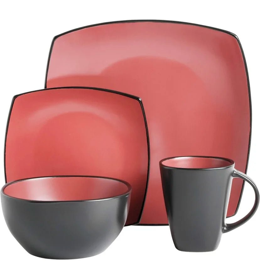 Vajilla Gibson Red Mate - Vascella