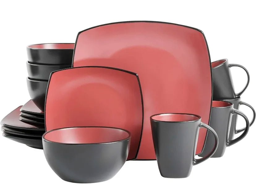 Vajilla Gibson Red Mate - Vascella